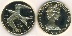 100 Dollar 维尔京群岛 金 