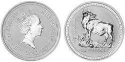 100 Dollaro Australia (1939 - ) Oro Elisabetta II (1926-2022)