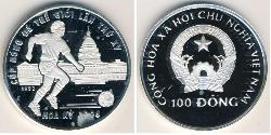 100 Dong Vietnam Plata 