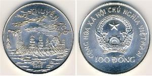 100 Dong Vietnam Plata 