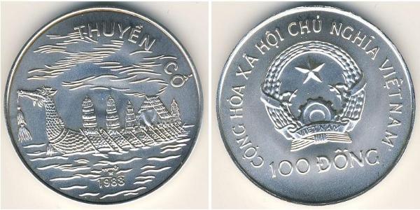 100 Dong Vietnam Silver 