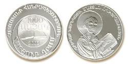 100 Dram Arménie (1991 - ) Argent 
