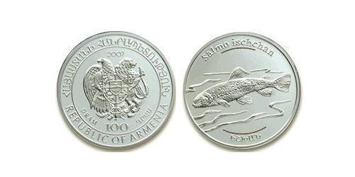 100 Dram Arménie (1991 - ) Argent 