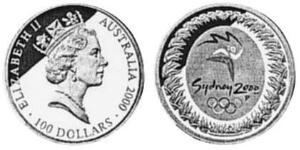 100 Dólar Australia (1939 - ) Oro 