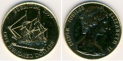 100 Dólar Bermudas Oro Isabel II (1926-2022)
