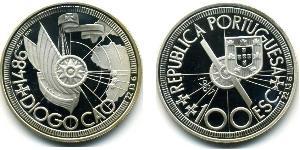 100 Escudo République portugaise (1975 - ) Argent 