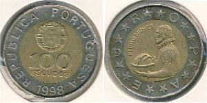 100 Escudo République portugaise (1975 - ) Bilame 