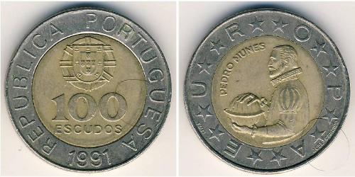 100 Escudo République portugaise (1975 - ) Bilame 