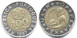 100 Escudo 葡萄牙 Bimetal 