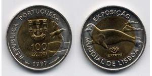 100 Escudo Republica Portuguesa (1975 - ) Bimetall 