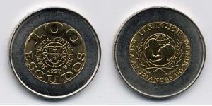 100 Escudo Republica Portuguesa (1975 - ) Bimetall 