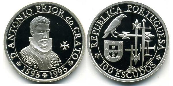 100 Escudo République portugaise (1975 - ) Cuivre/Nickel 
