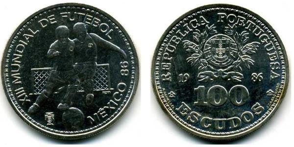 100 Escudo 葡萄牙 銀 