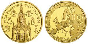 100 Euro Belgium Gold 