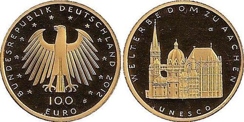 100 Euro Federal Republic of Germany (1990 - ) Gold 