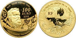 100 Euro French Fifth Republic (1958 - ) Gold 