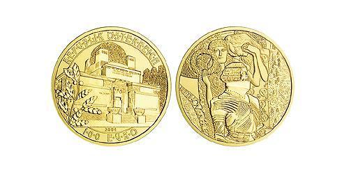 100 Euro Republic of Austria (1955 - ) Gold 