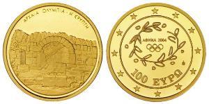 100 Euro Republica Helenica (1974 - ) Oro 