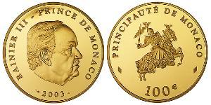 100 Euro Principato di Monaco  