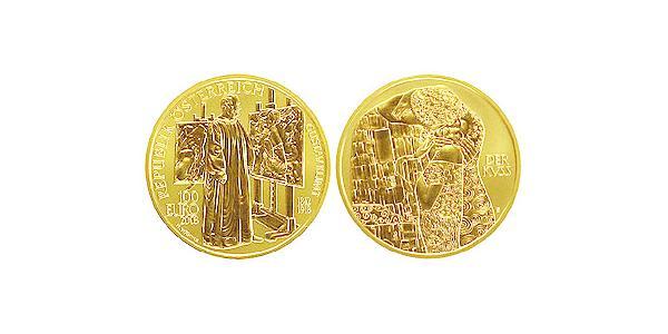 100 Euro 奥地利 金 