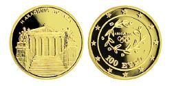 100 Euro 希腊 金 