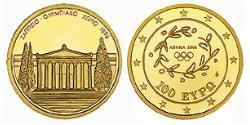 100 Euro 希腊 金 