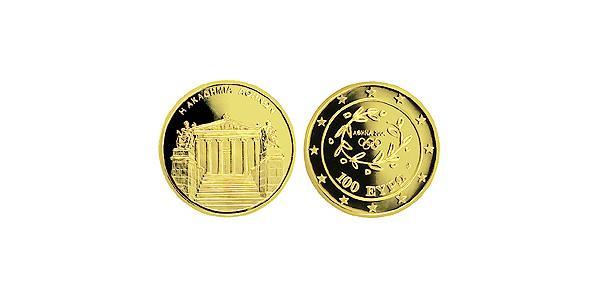 100 Euro 希腊 金 