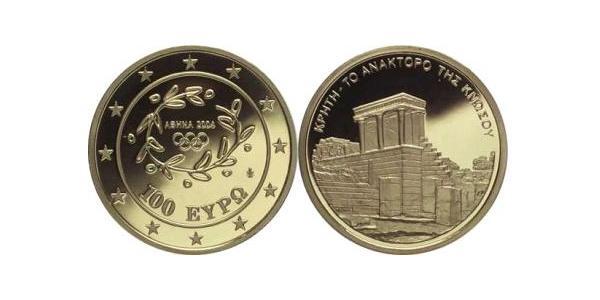 100 Euro 希腊 金 