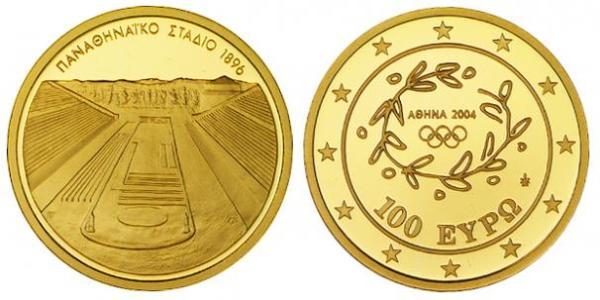 100 Euro 希腊 金 