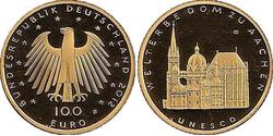 100 Euro 德国 金 