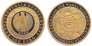 100 Euro 德国 金 