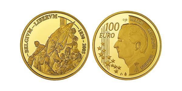 100 Euro 比利时 金 阿尔贝二世 (比利时)