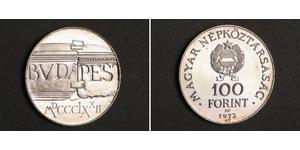 100 Forint République populaire de Hongrie (1949 - 1989) Argent 