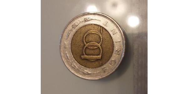 100 Forint Hungary (1989 - ) Steel/Brass 