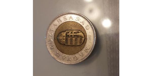 100 Forint Hungary (1989 - ) Steel/Brass 