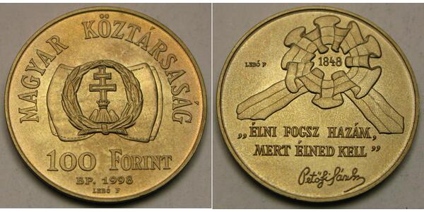 100 Forint Ungheria  