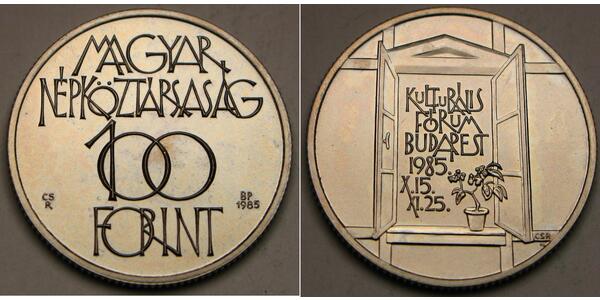 100 Forint 匈牙利 銅/镍/Zinc 