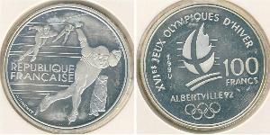 100 Franc France Argent 