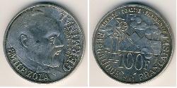 100 Franc Quinta Repubblica francese (1958 - ) Argento 
