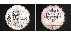 100 Franc Quinta Repubblica francese (1958 - ) Argento 