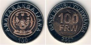 100 Franc Rwanda Bilame 