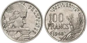 100 Franc Quatrième République (1946-1958) Cuivre/Nickel 