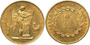 100 Franc Dritte Französische Republik (1870-1940)  Gold 