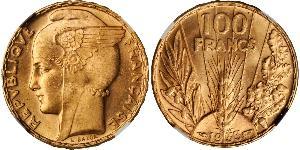 100 Franc Dritte Französische Republik (1870-1940)  Gold 