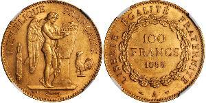 100 Franc Dritte Französische Republik (1870-1940)  Gold 