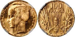 100 Franc Dritte Französische Republik (1870-1940)  Gold 