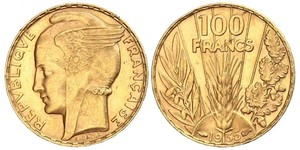 100 Franc Dritte Französische Republik (1870-1940)  Gold 