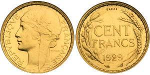 100 Franc Dritte Französische Republik (1870-1940)  Gold 