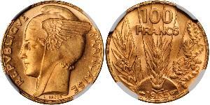 100 Franc Dritte Französische Republik (1870-1940)  Gold 