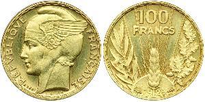 100 Franc Dritte Französische Republik (1870-1940)  Gold 